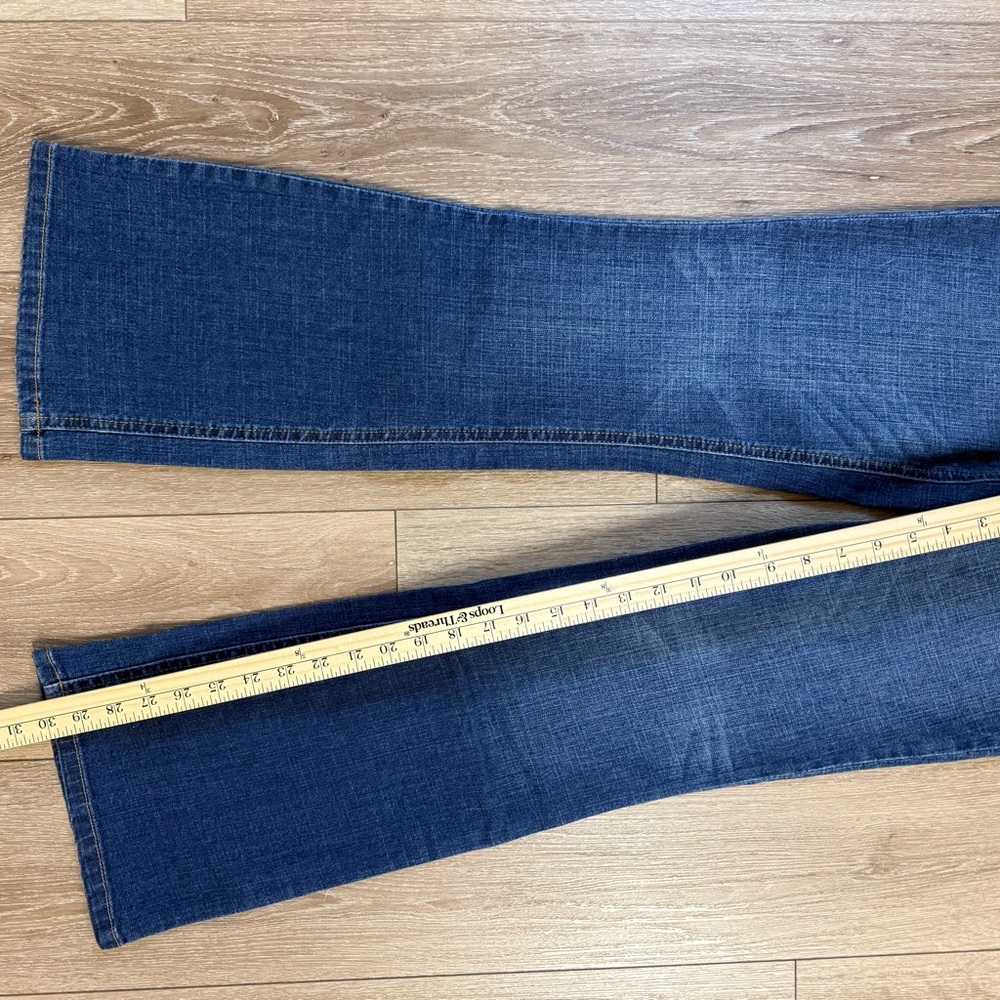 Classic Blue Flare Jeans - Picture 9 of 11